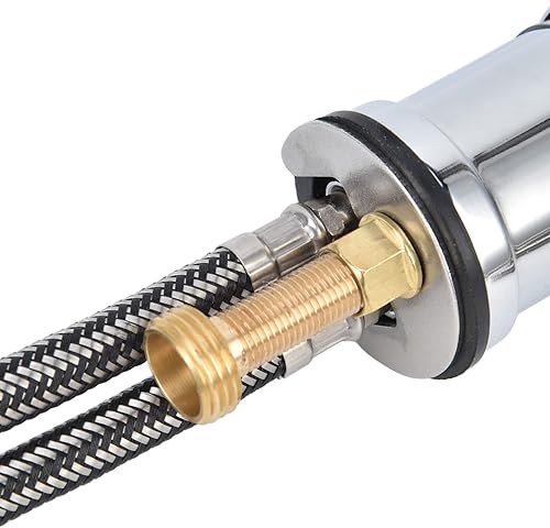 Miniatura 8 de Juego de rociador de grifo de cama de champú juego de interruptor de rociador de grifo de cama de champú chapado de aleación de zinc para club salón