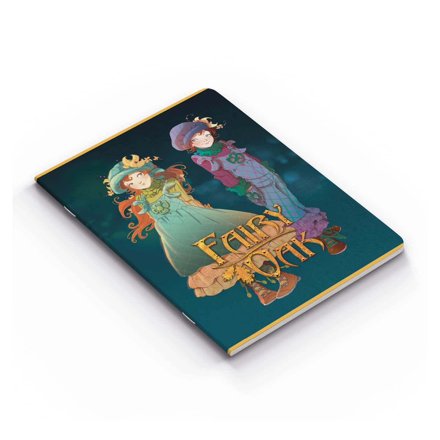 Lot De 10 Cahiers Pigna Fairy A4 – 21x29,7cm, 80 Pages, Papier 80g, Rayures Avec Marge, Couvertures Assorties