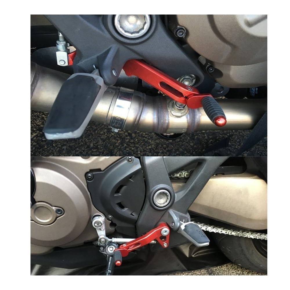 ギアシフトレバー オートバイ用 調節可能 シフターペダル DUCATI MONSTER 1200R 1200S 1200 rs 12 Amazon.co.jp: ギアシフター ドゥカティ用モンスター 821 1200 1200S 1200R CNC ギアシフトシフターシフトレバー フットペグリアブレーキレバーオートバイアクセサリー オートバイのシフトレバーペダル(3) : 車＆バイク