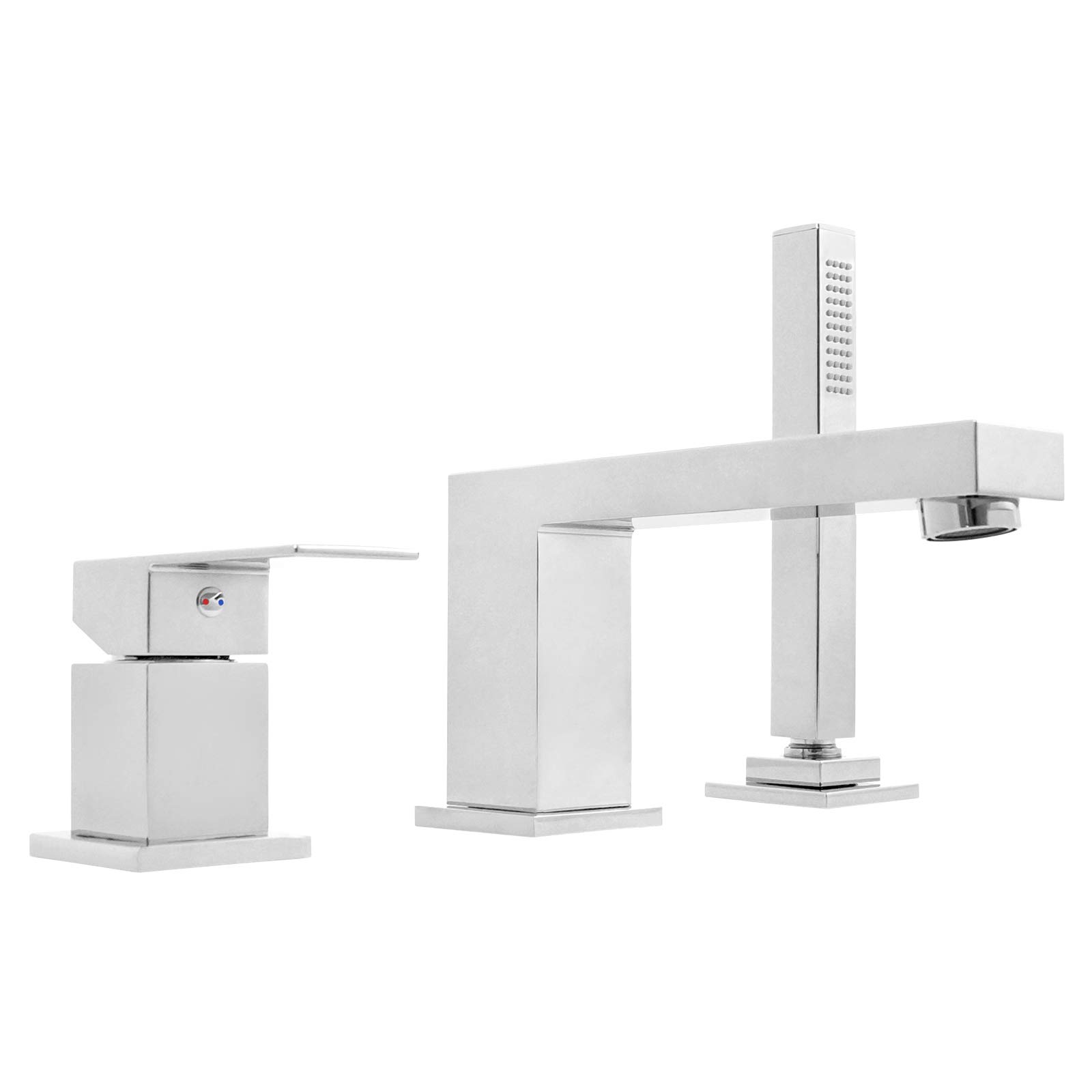 3-Loch Wannenrandarmatur WRA-75A Armatur für Badewanne Wannenrand