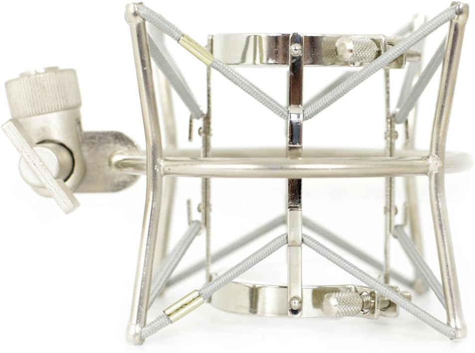 Peluso MT67/87N Quality Shock Mount Fits Neumann U67/U87 (Nickel Finish)