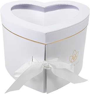 SOLUSTRE Heart Shaped Gift Box Jewelry Gift Boxes Valentines Day Wedding Favors Wedding Decoration Rose Gift Nail Free Wall Toilet Paper Wedding Bouquet Pvc Bride With Cover