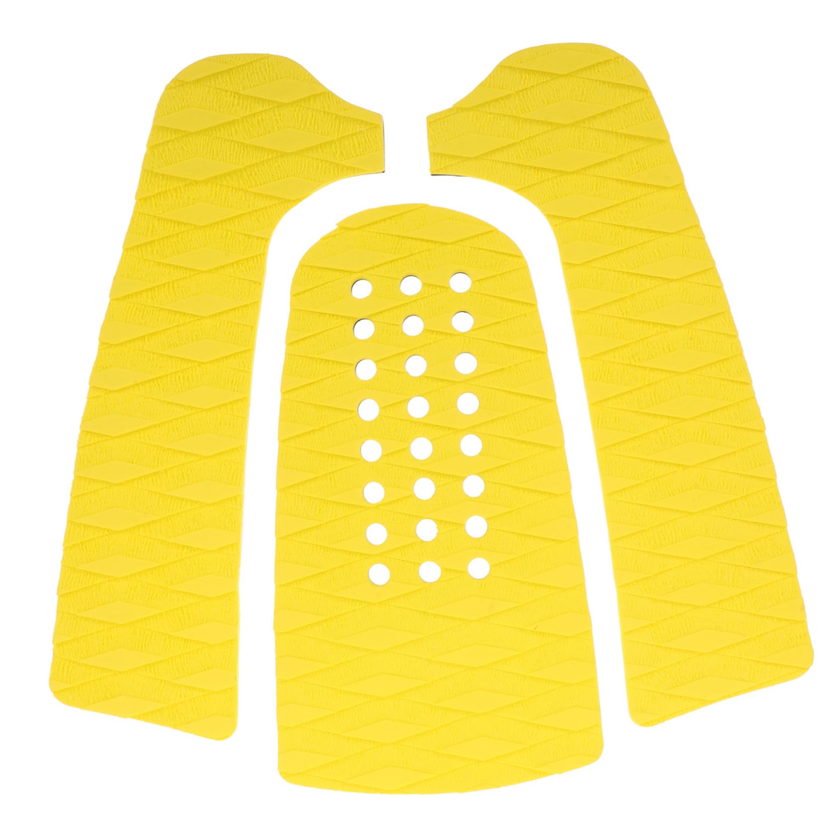 Sosoport 3juegos Pads Antideslizantes para Tabla De Surf Accesorios De Surfboard Almohadillas De Traction De Fáciles De Instalar y Remover Diseño Adhesivo Portátiles y