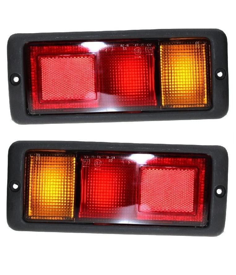 Yuchen Set 2 Faro FANALE FANALINO Posteriore per MITS Pajero II 1991 1999 Inferiore PARAURTI