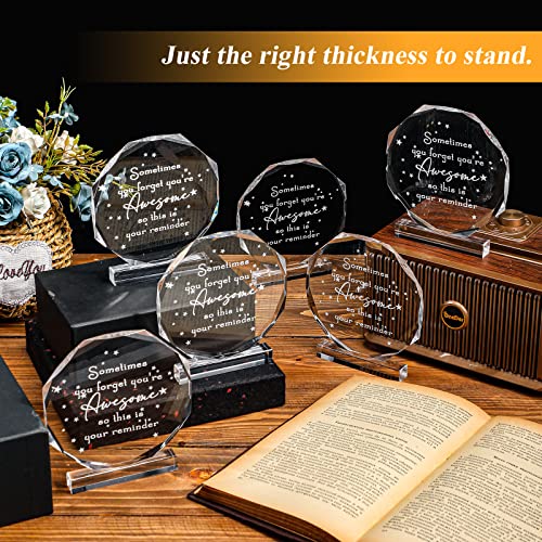 Geelin Octagon Coworker Appreciation Acrylic Award Set #TOP24