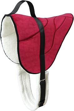 Bareback Pad for Horses, Horse Saddle Pad with Adjustable Girth,Shock-Absorbing Bareback Saddle Pad,Riding Pad for Horse Riders.