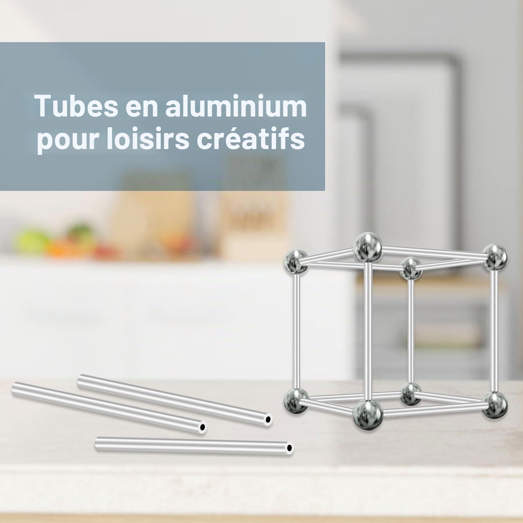 Lot de 3 tubes ronds droits en aluminium 6063, longueur 250 mm, diamètre extérieur 14 mm, diamètre intérieur 10 mm (ID) pour industriel, décoratif, architectural