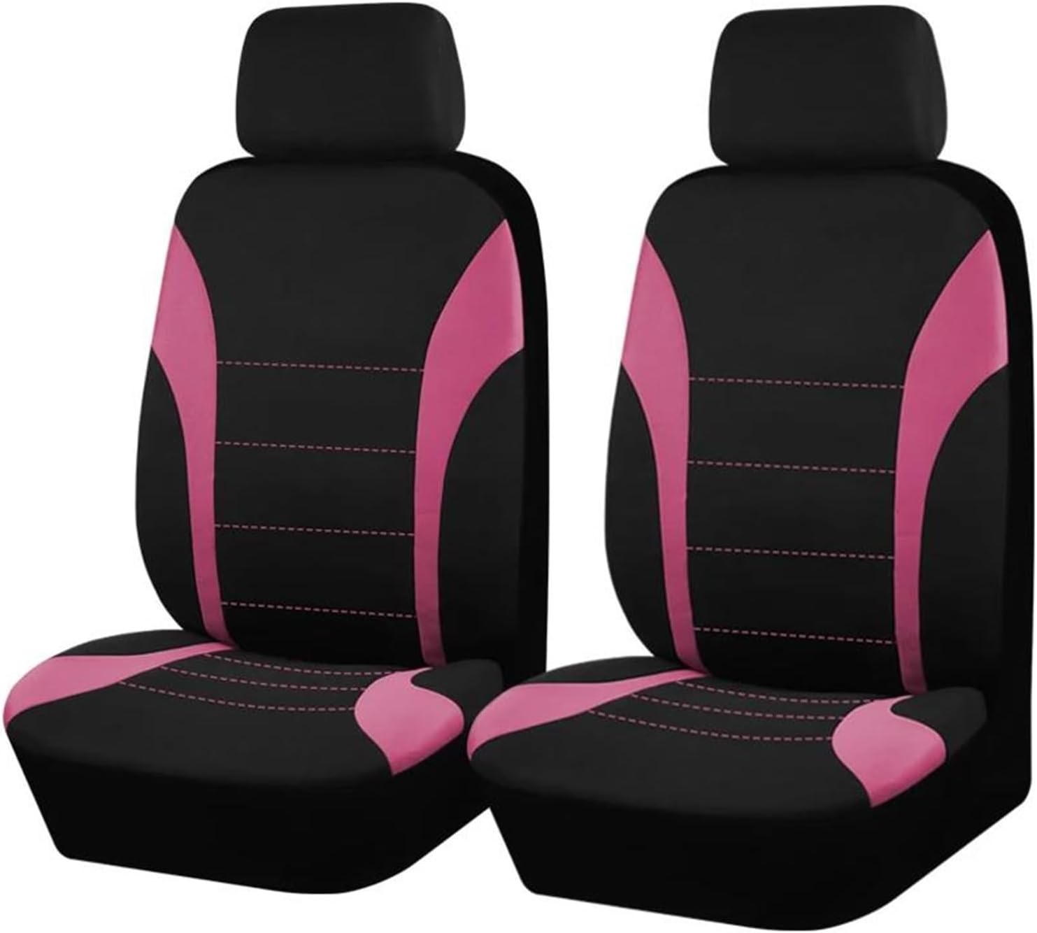 Seat Protectors Car Seat Covers For Universal Suv Truck With Airbag(Pink 2 Seat)