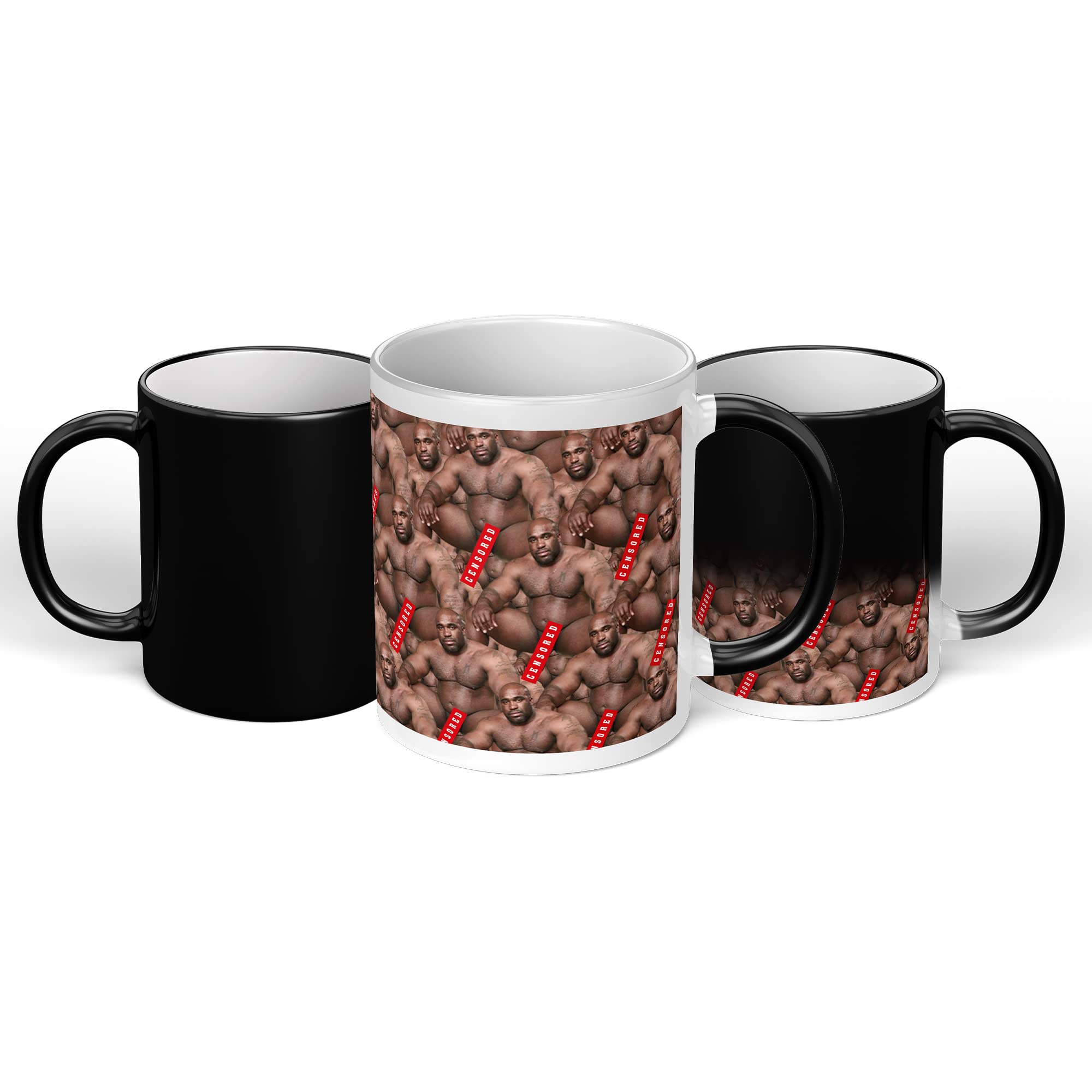 Print Maniacs Barry Wood Heat Change Mug Ultimate, Funny Rude Mug, Message Appears as it Heats, Perfect Novelty Gag Gift