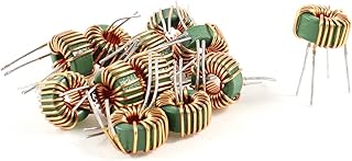 Aexit 10 Pcs Passive Components Toroid Core Common Mode Inductor 800UH-1MH 40mOhm Inductors 5A Coil