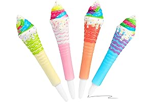Adorable Ice Cream Gel Squishy Pens for School and Office Fun