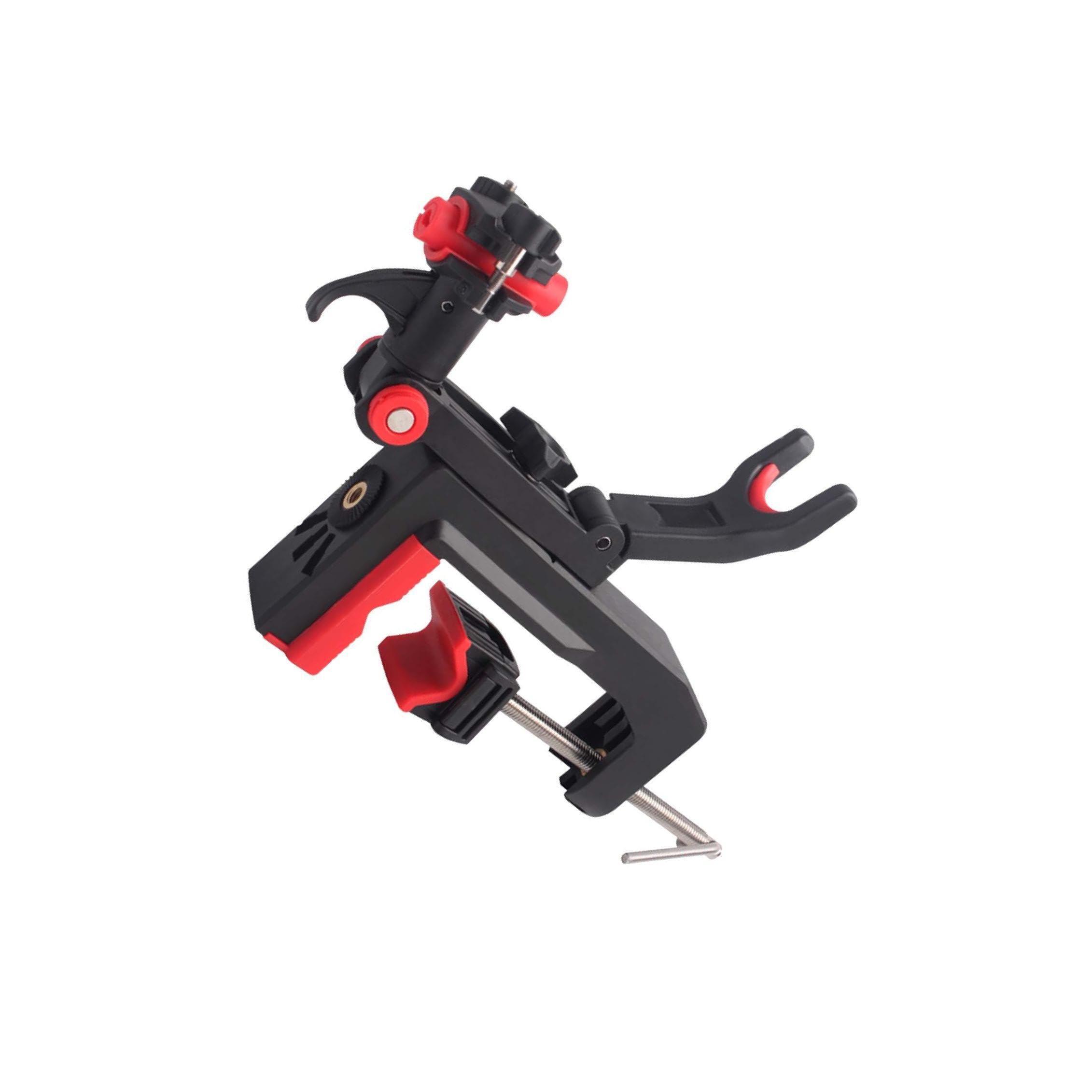 Soporte para caña de Pescar para Barco, Ajustable en 360 Grados, con Abrazadera de Apertura de 5 a 128 mm, para Todos los escenarios de Pesca.