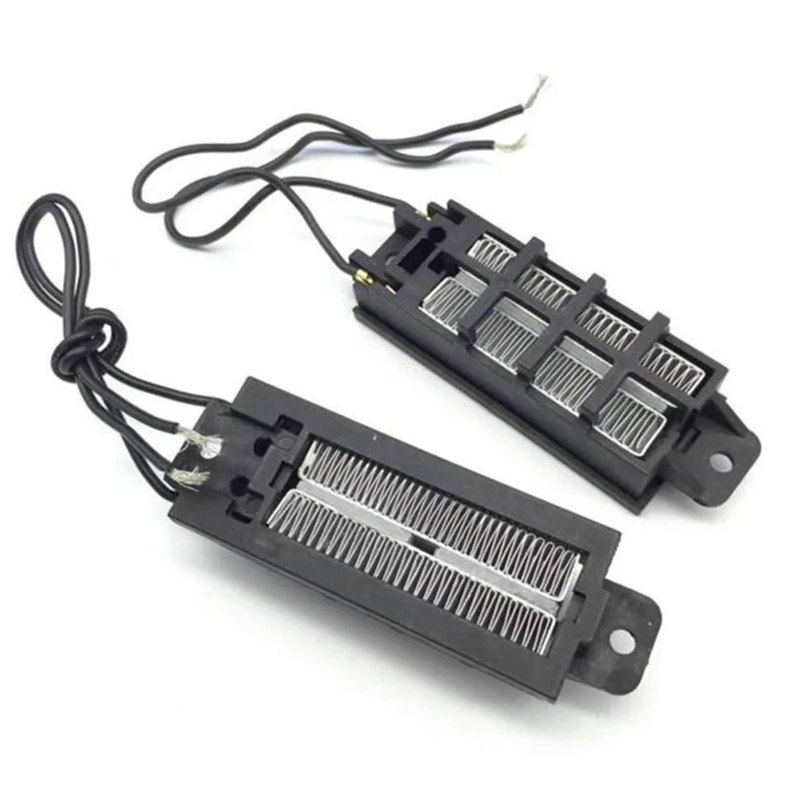 1 Pcs PTC 50W 12V AC DC Heater Automatic Thermostat With Stand Corrugated Strip Small Space Heating Heating