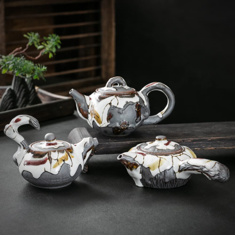 Amazon | 土瓶 手作りのティーセット志野釉薬の急須が小さな急須を