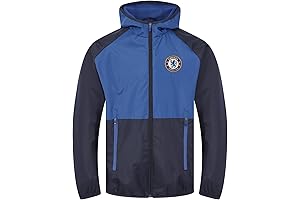 Official Chelsea F.C. Men's Shower Jacket Windbreaker 2023-2024