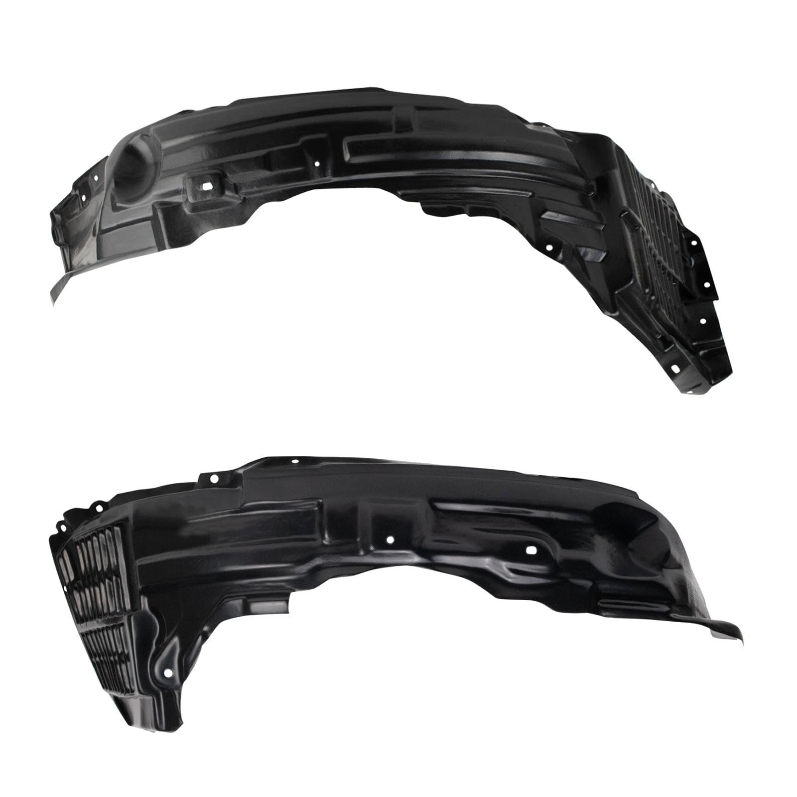 TRQ Inner Fender Liner Set | For 2010-2015 Mitsubishi Lancer MI1248123 MI1249131