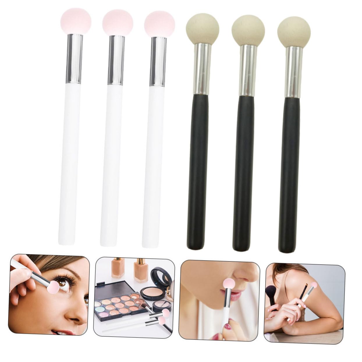 POPETPOP 30stücke Makeup Schwämme Mit Hautfreundliche Puderpinsel Für Foundation Concealer Praktische Anwendung Für Für Tägliches Makeup