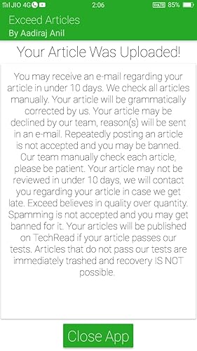 Exceed Articles - Upload Your Articles and Put Your Name On A Website
