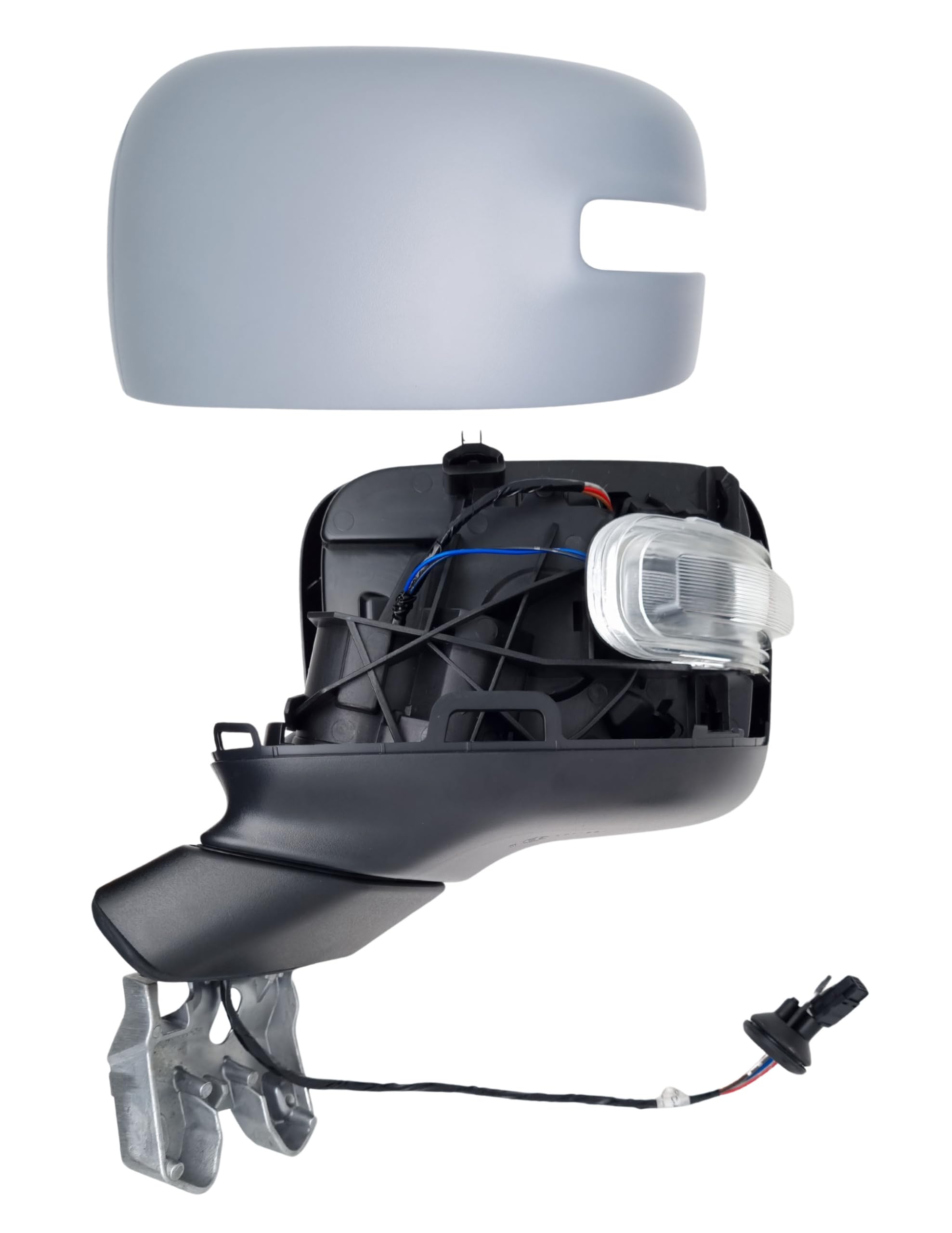 BSSTORE Specchietto Retrovisore da Verniciare per RENEGADE (BU, B1) dal 2014 in poi | Elettrico Termico (Sinistra - Lato Conducente)