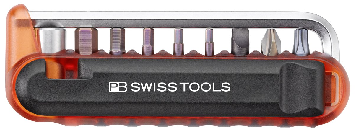 Zestaw bitów płaskie PH TORX HEX dźwignie do naprawy rowerów PB Swiss Tools