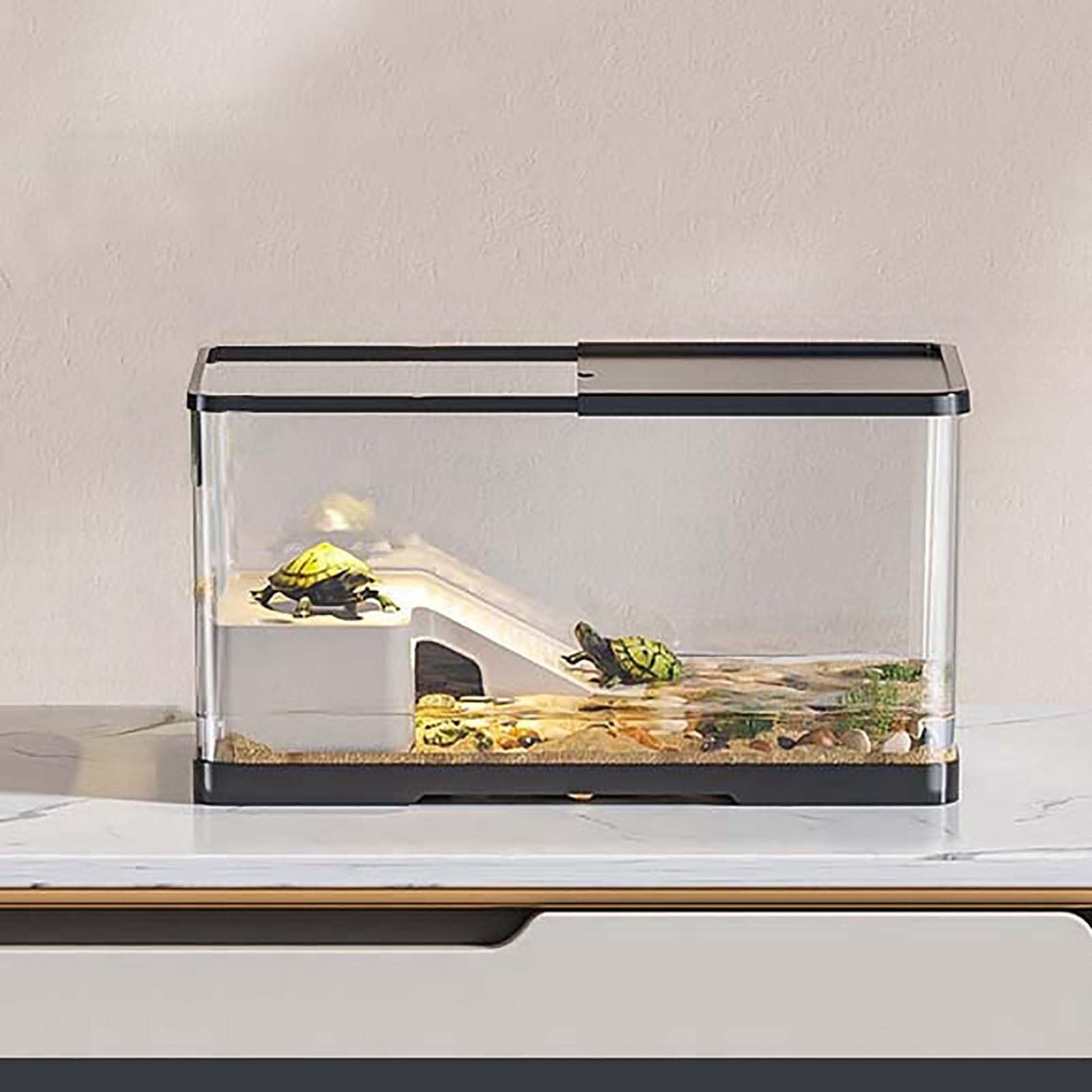 亀 水槽 大きい 透明 リクガメ ケージ カメの生息地 飼育箱 リクガメ