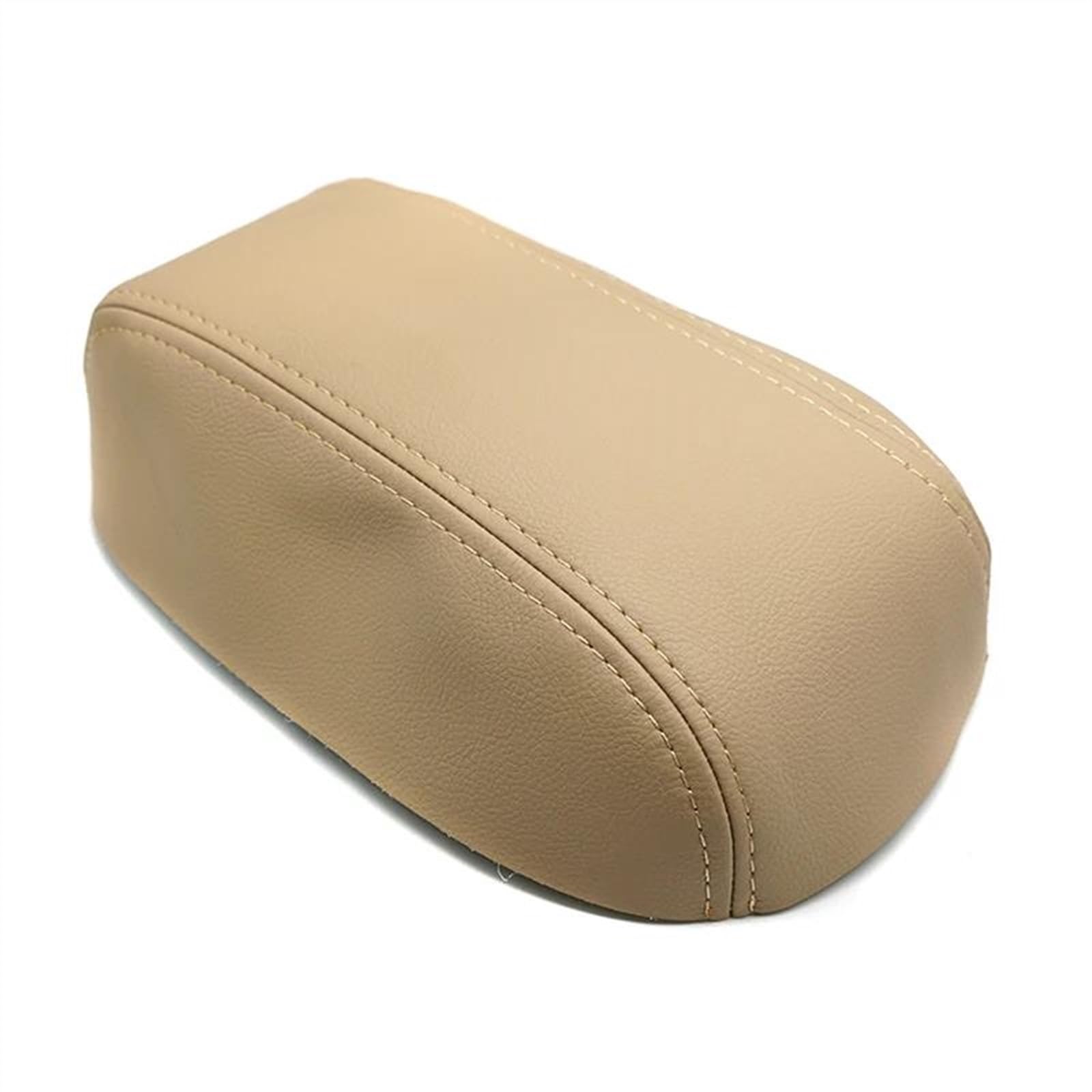 Piwine Beige Car Decoration Car Interior Microfiber Leather Center Control Lid Armrest Box Cover Sticker Trim For Civic 1996-2000(Beige)