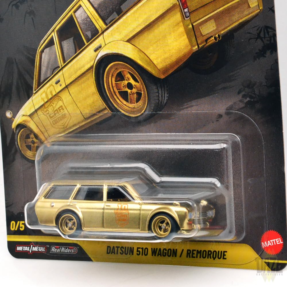 ホットウィール ジャパン ヒストリックス5 ダットサン 510 ワゴン チェイス Amazon | MATTEL Hot Wheels - CAR CULTURE - JAPAN HISTORICS 5