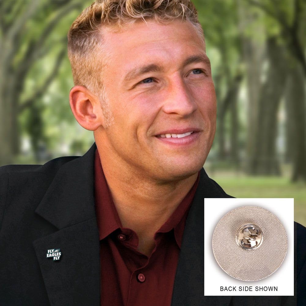 WinCraft NFL Universal Jewelry Caps PIN Philadelphia Eagles Slogan
