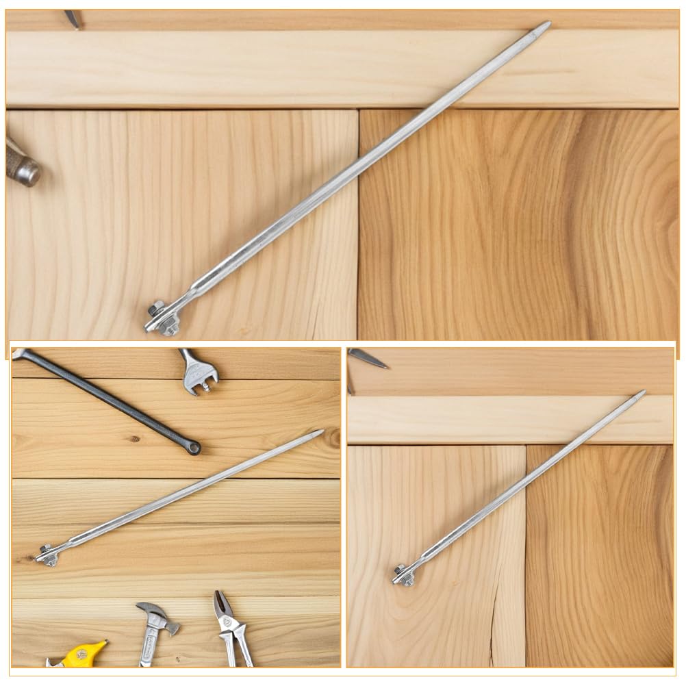 BESTonZON 2 picchetti di per impieghi gravosi: picchetto di per recinzione elettrica da 60 cm per sicurezza - pali di messa a zincati - per scariche elettrostatiche e protezione esterna