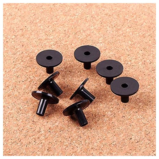 Alnicov 8 Piezas de Manguitos para Platos con Base de Brida para Piezas de Juego de batería de percusión.