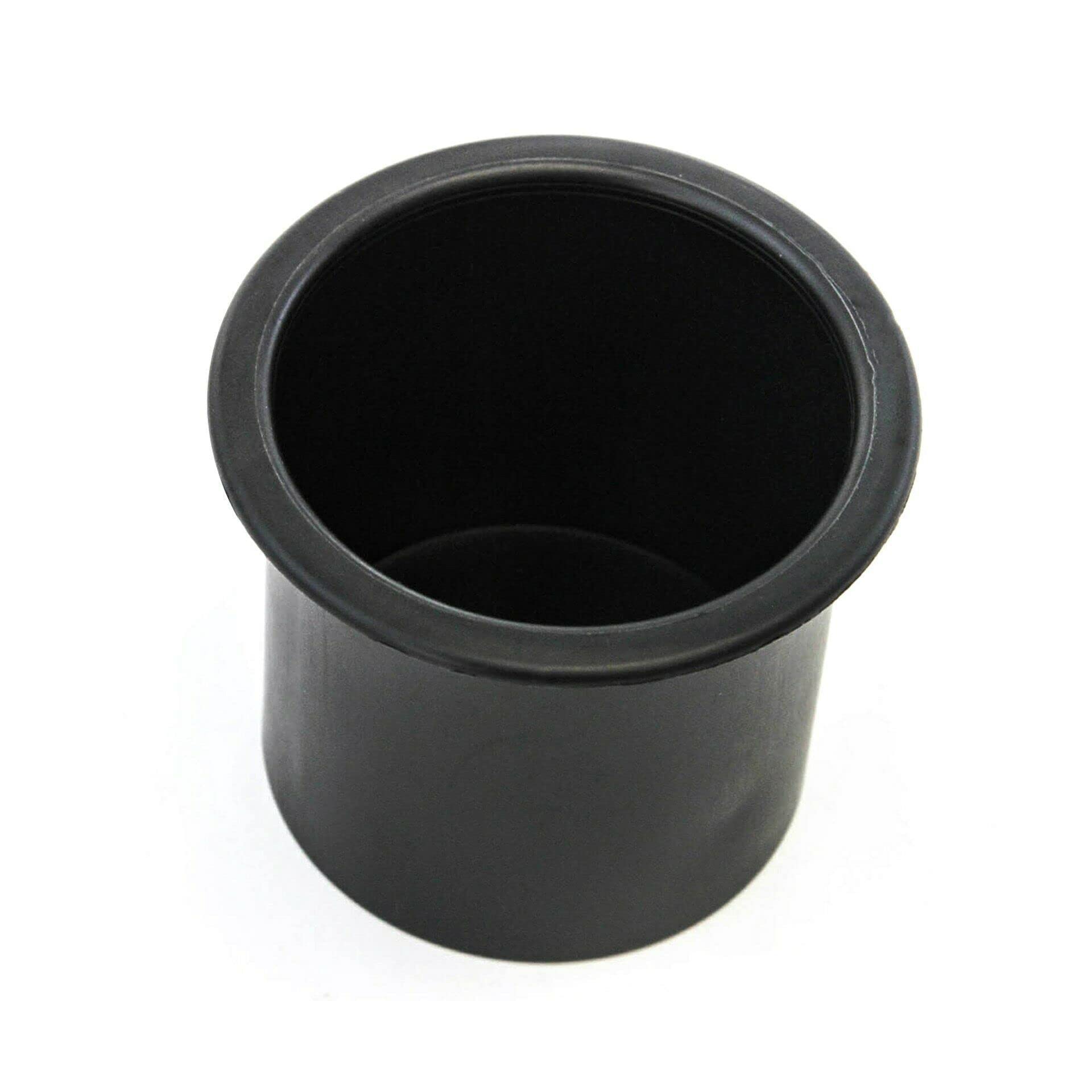 Fits 10-17 GMCC Terrain Front Center Console Cup Holder Insert Drink Black Liner Replaces OEM Drink Liner 009159