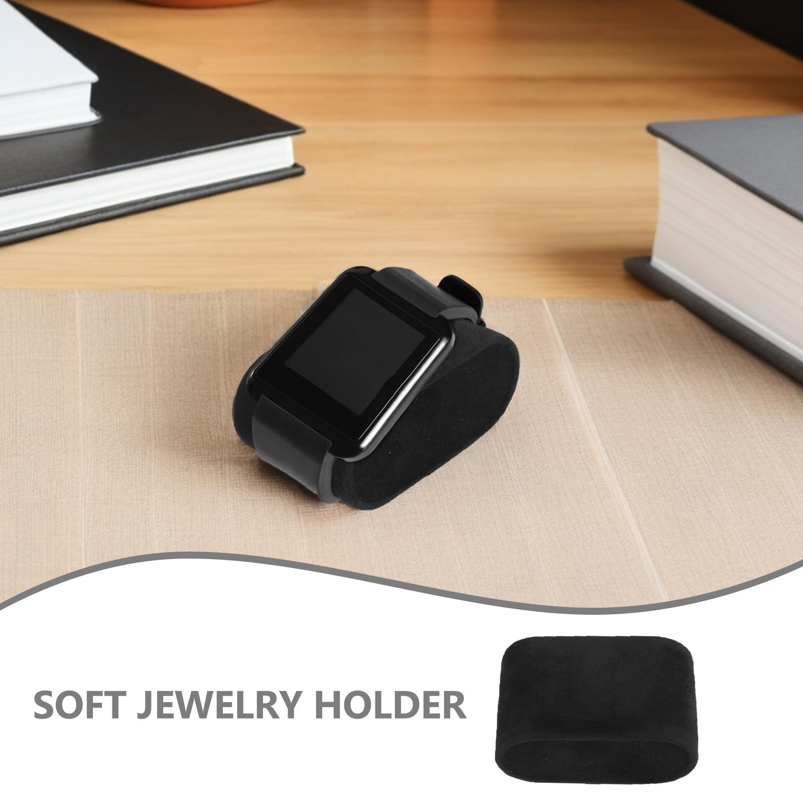 Healeved 20-teiliges Uhren-Präsentationskissen: Uhrenkissen aus Samt – Kleine Armband-Organizer-Kissen zur Schmuckaufbewahrung – Armreifhalter zur Schmuckpräsentation