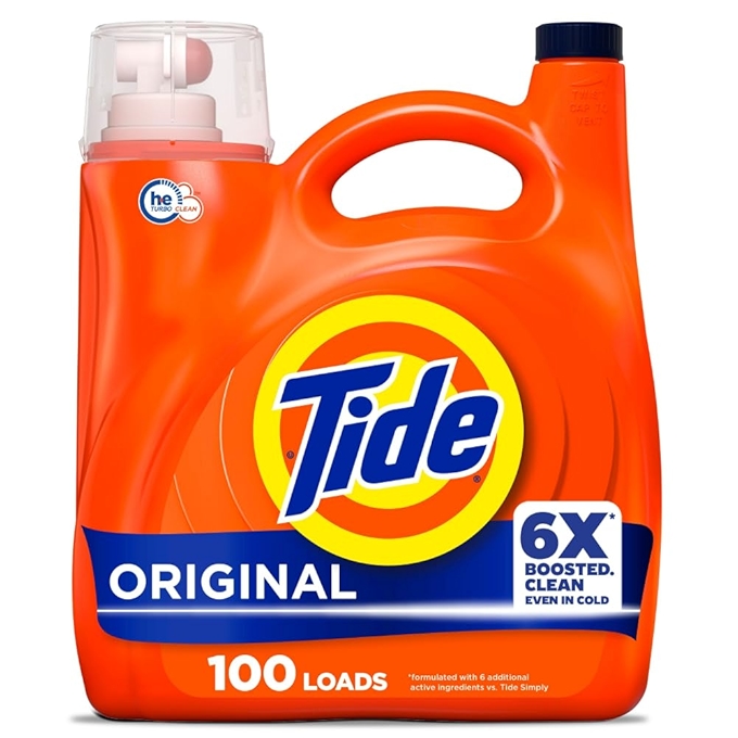 Tide Liquid Laundry Detergent, Original, HE Compatible