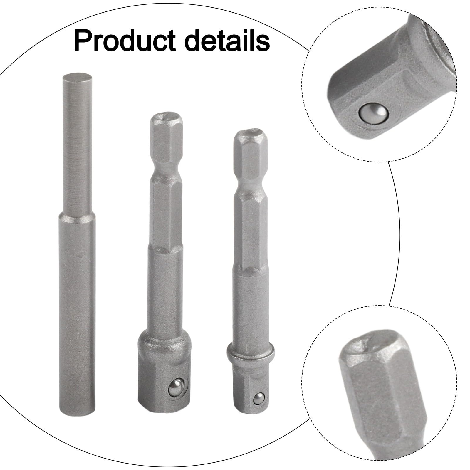 Kit extracteur de boulons - Extracteur de boulons - Extracteur de vis dénudé - Pour boulons rouillés endommagés - 32 pièces avec adaptateurs