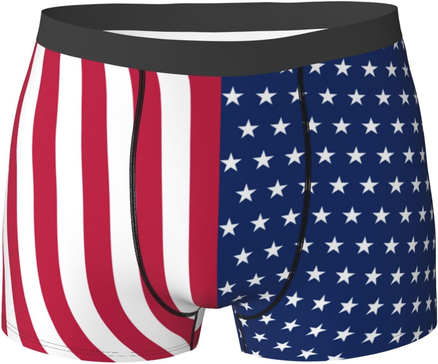 KiHene Men's Boxer Briefs Texas Flag Underwear Trunks Soft Stretch