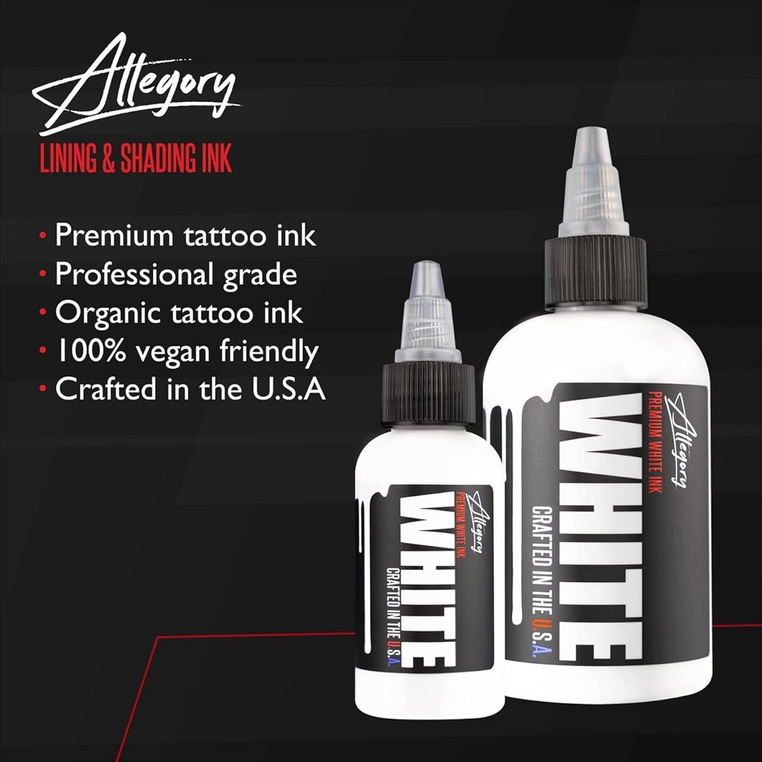Amazon.com: Allegory Tattoo Ink – White, Premium White Tattoo Ink