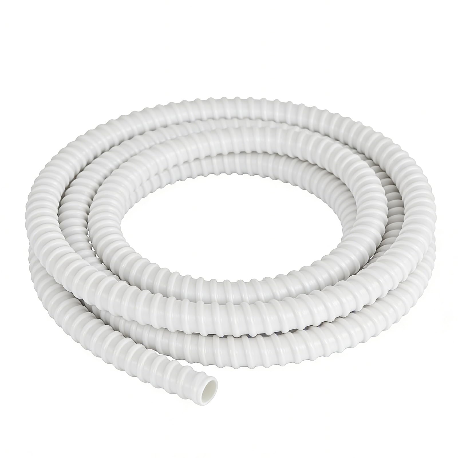 CPROSP Tuyau Condensat Clim Ø16mm (5m) en PVC, Tuyau de Condensat Climatiseur Clim, Résistant aux UV, pour Climatiseurs, Ajustable, Flexible - 1