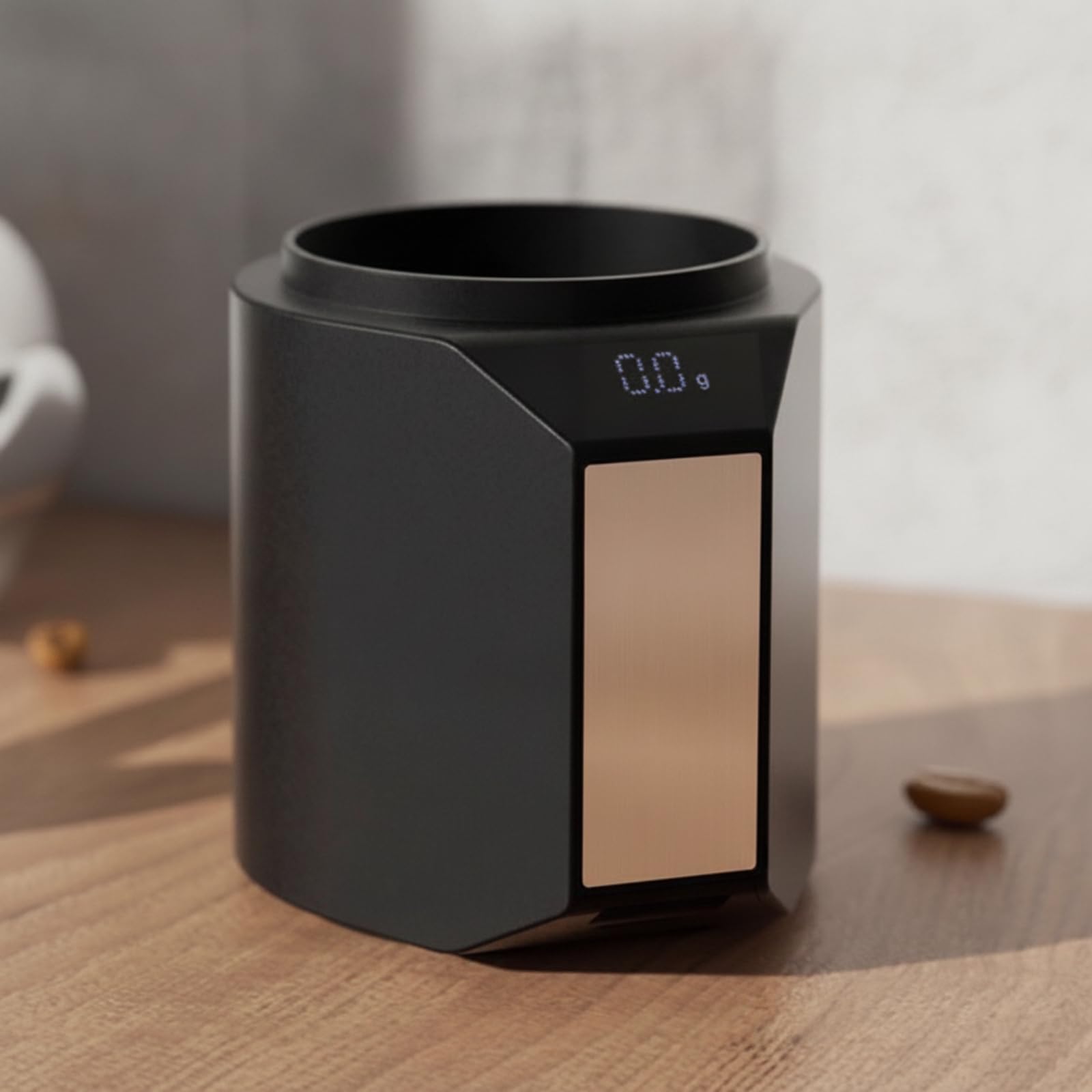 rockible Taza Dosificadora con Báscula Preciso Vaso Dosificador con Báscula Compacto Taza Dosificadora Digital para Cafetería, Cocina