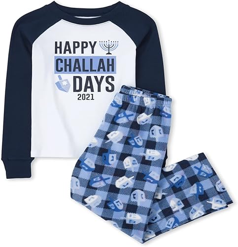 The Children's Place Pijama de algodón y forro polar para niños