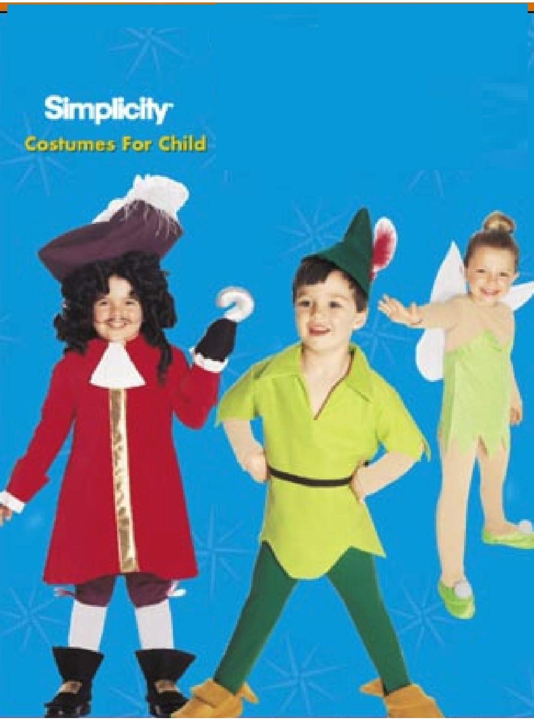 Patron Peter Pan Disney Simplicity 9862 pour déguisement d'anniversaire