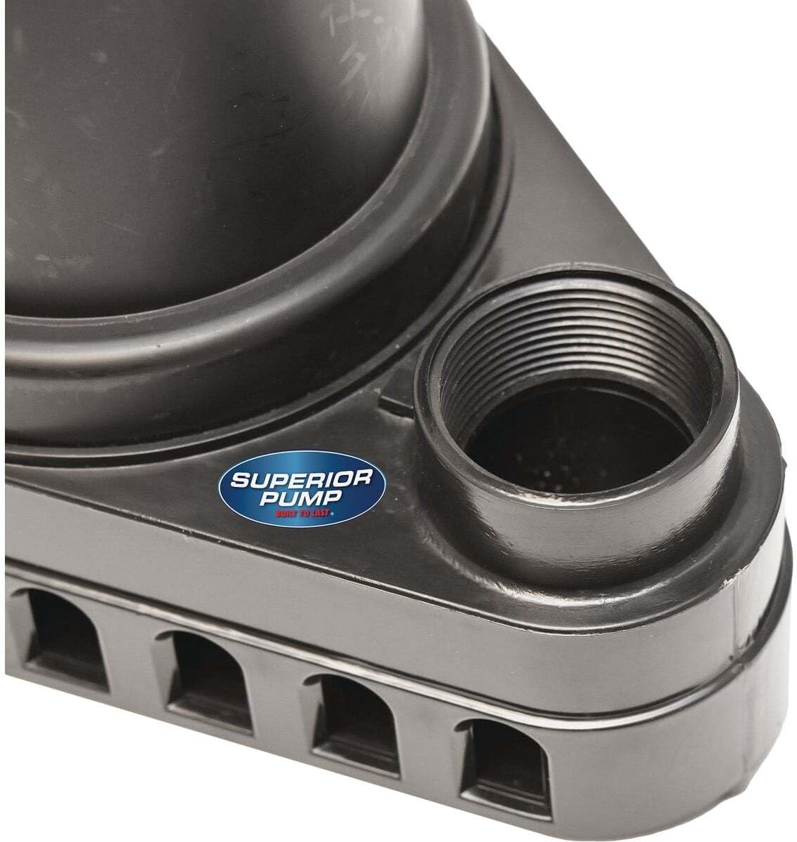 Superior Pump 92372 1/3 HP Thermoplastic Submersible Sump Pump with Vertical Float Switch