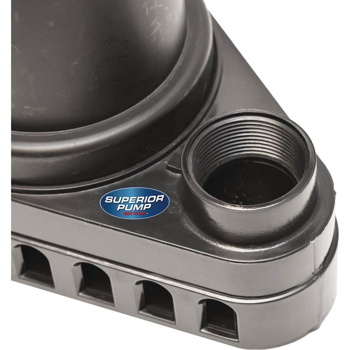 Superior Pump 92372 Bomba de sumidero termoplástica con interruptor flotante vertical, 1/3 Hp