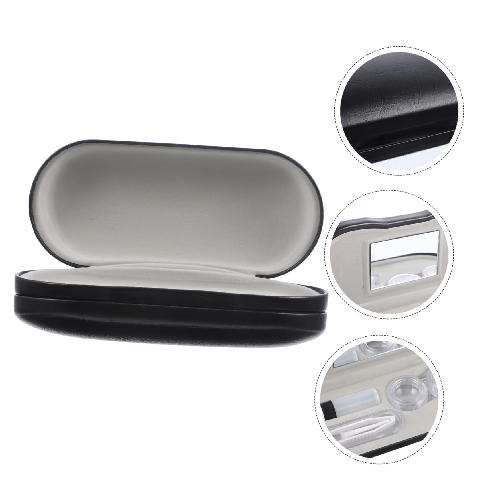 Anneome Caja para Gafas Estuche para Lentes De Contacto Soporte Portátil y Práctico