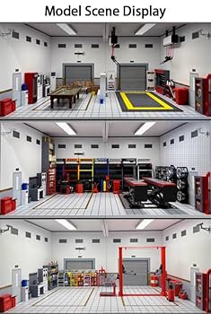 セール中 1/18 4Post 4Car Lift セール中 1/18 4Post 4Car Lift 1/18 Scale 4-Post Car Lift For Toy