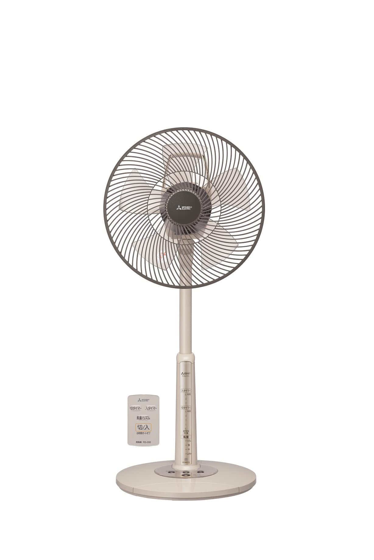 中古品】三菱 MITSUBISHI リビング扇 扇風機 R30J-DMA 2021年製 リモコン
