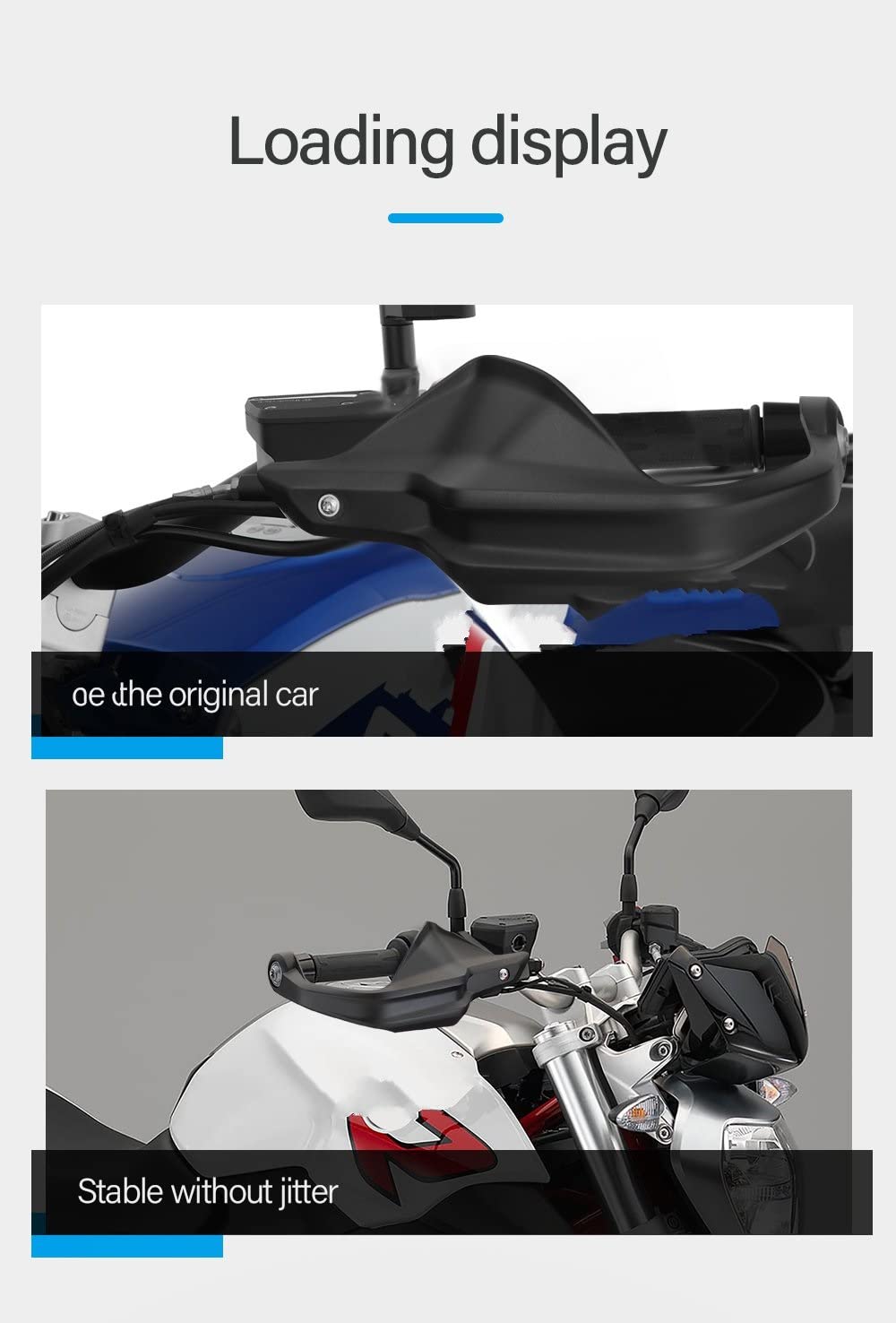 Handprotektoren Für BMW R1250R R1200R Für R 1250 1200 Für R 2014-2022 Motorrad Handschutz Schild Handschutz Schutz Windschutzscheibe Zubehör Handschützer