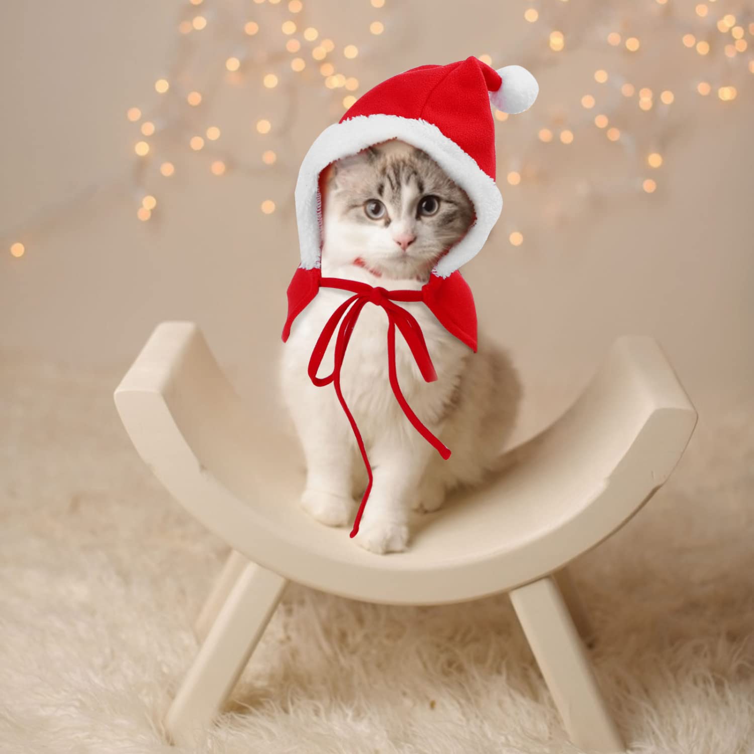 Vestito Babbo Natale Per Gatti Vestito Natalizio Gatto Natale Per - Main Image