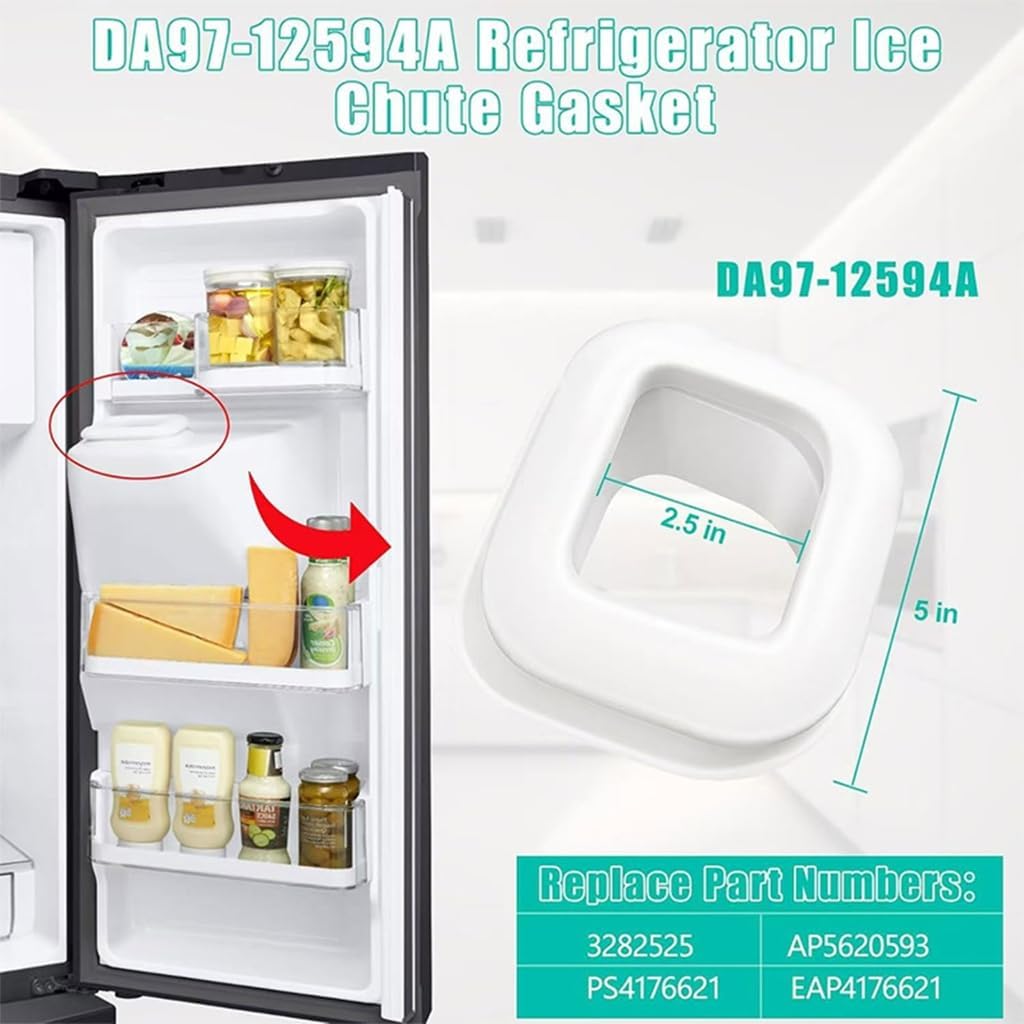 Extended Life Freezer Gasket Renews Ice Creation Ability