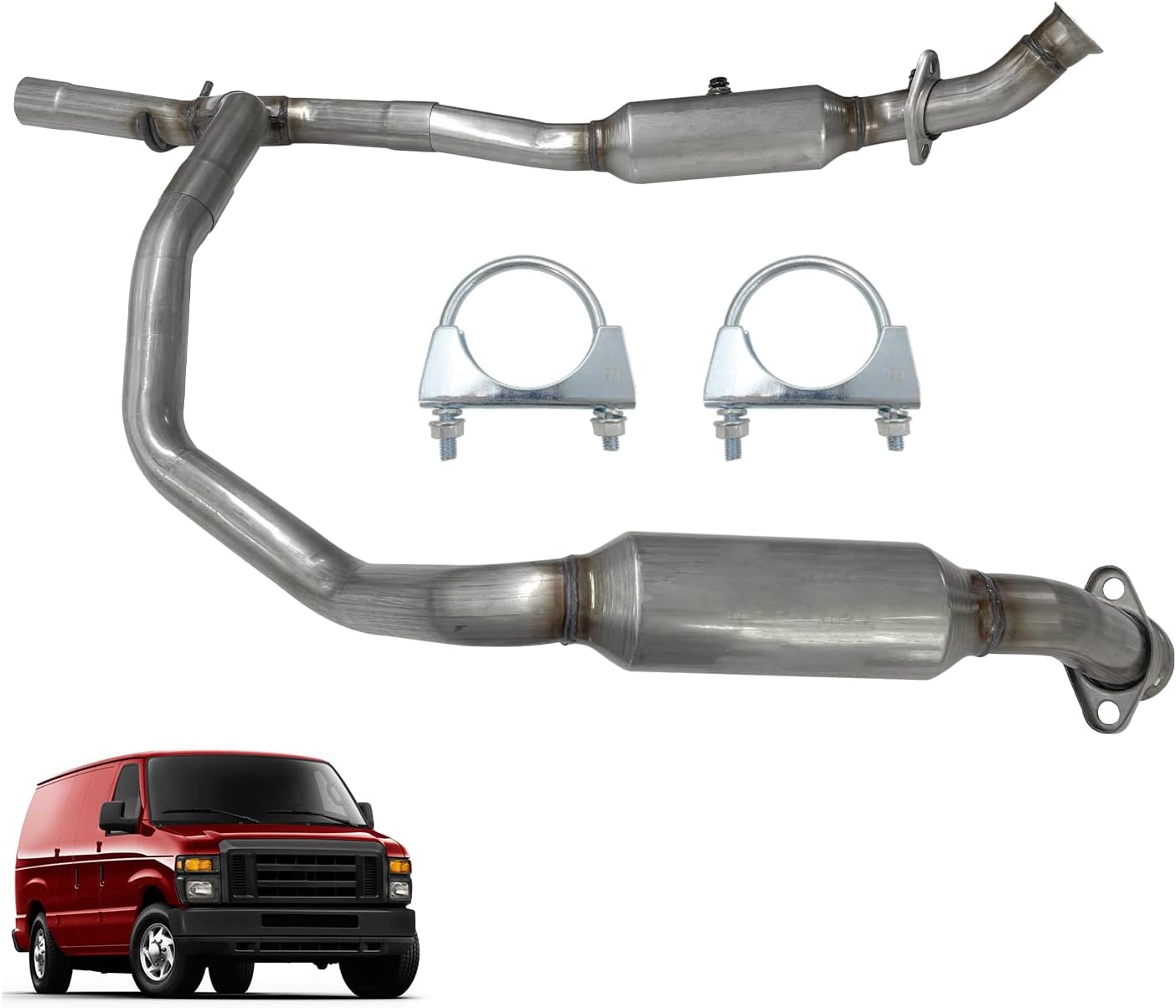 LoftMarte32124 catalytic converter Compatible with Fo-r-d E-150 E-250 V8 4.6L 2009-2014