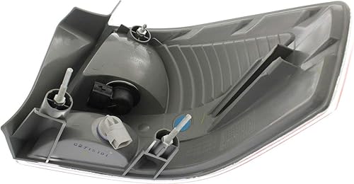 Miniatura 5 de Evan Fischer Conjunto de luz trasera lateral del conductor compatible con Ford Focus Sedan 2009-2011 con bombilla